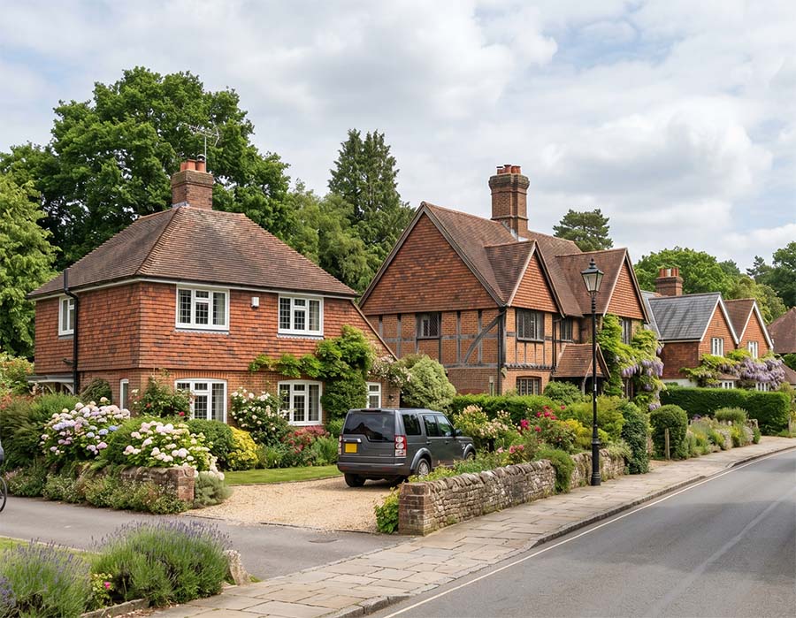 Houses in Guildford Surrey